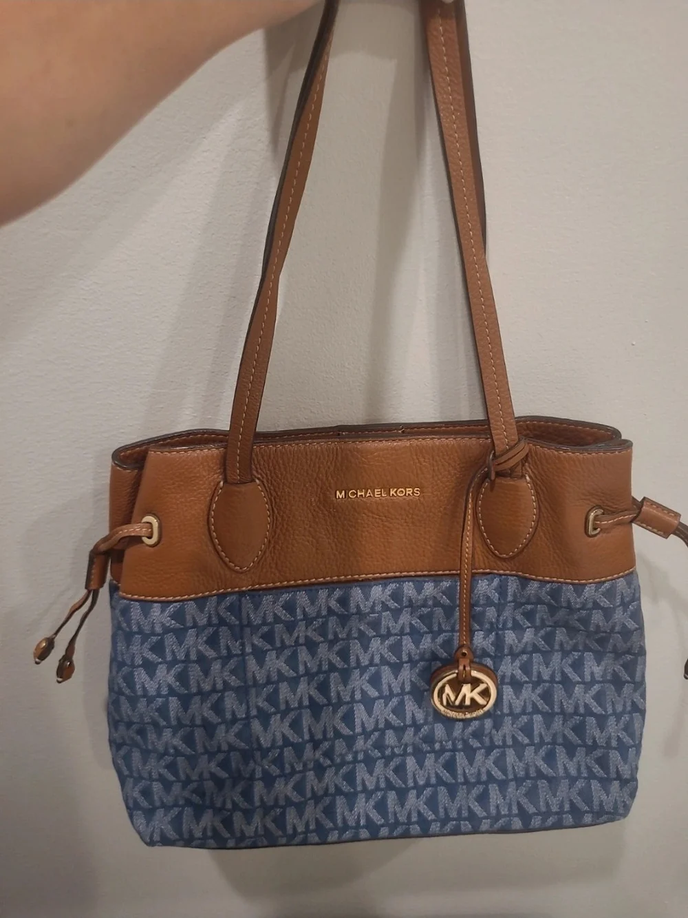 Michael Kors Marina Large Drawstring Tote